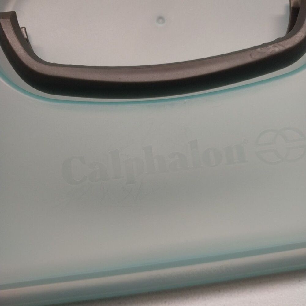 Calphalon Replacement Lid Cover Seafoam Green Gray 15.5x11 Rectangular Baking - Picture 3 of 6